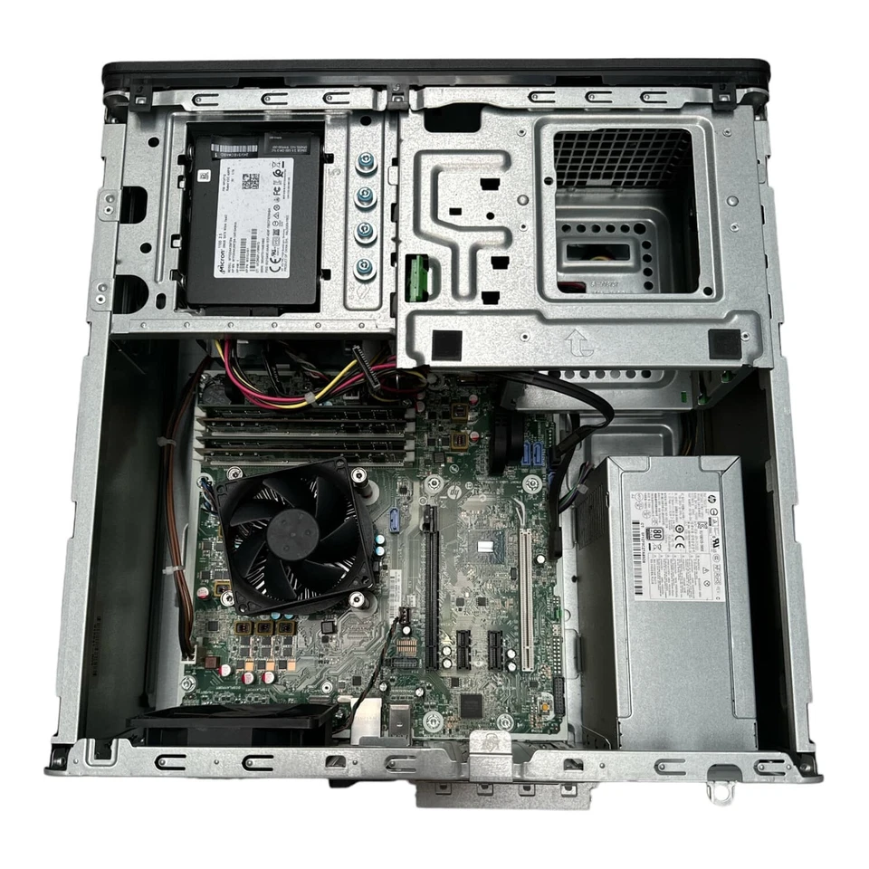 HP Elitedesk 800 G3 TWR i5-7500 3,4GHz 16GB 256GB SSD (Gehäusekratzer) - Bild 3 von 3