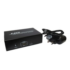 Adattatore convertitore HDMI a SCART alluminio scaler 480P 720P 1080P