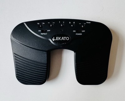 LEKATO Wireless Page Turner Foot Pedal 2.4GHz Rechargeable WT-1