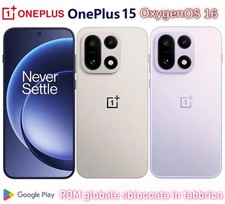 OnePlus15 Oxygen OS5G Smartphone Versione globale 6,78 pollici165Hz 7300mAh 120W