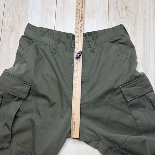 Vintage Y2K DELF Baggy Cargo Pants Mens Medium 30x29 Wide Leg Green, Size M, $27.9 - Photo 9