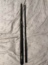 Black Two-Piece Billiard Pool Cue Stick 2-Section MPN Does Not Apply