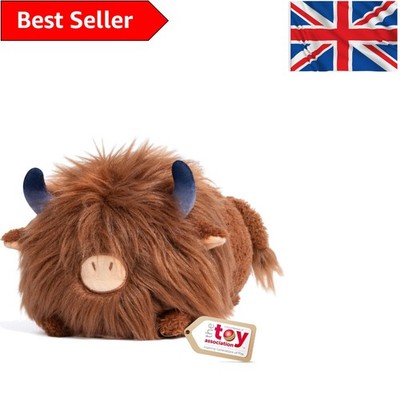 Charmantes 16 Zoll Highland Kuh Plüschkissen - perfekt für Geschenke & Entspannung