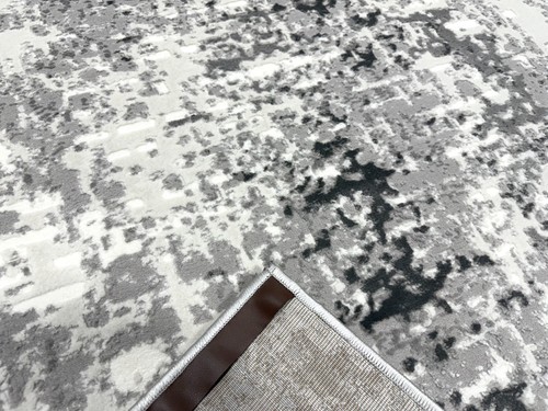 Alfombra abstracta moderna brillante vibrante alfombra de pelo alto bajo sala de estar - Imagen 5 de 18