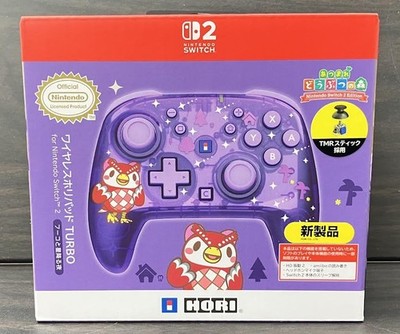 Animal Crossing Wireless Hori Pad Controller TURBO Switch 2 Celeste