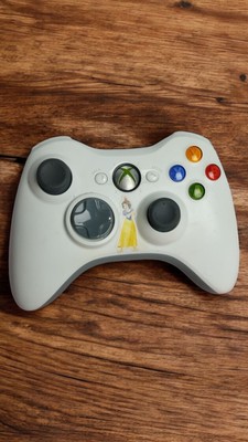 Microsoft Xbox 360 Wireless Gaming Controller Classic White Tested Working