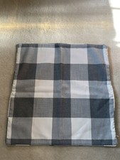 SERENA LILY Gingham Pillow Cover 22 x 22 Smoke