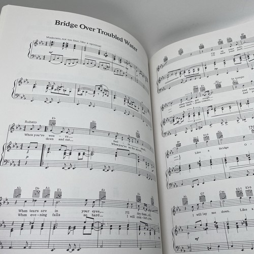 Simon and Garfunkel French Ed Hits Sheet Music Song Book English Songbook - Picture 7 of 8