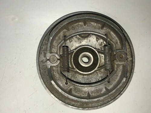 1971 Ossa Pioneer model 30 REAR WHEEL BRAKE PLATE SDR Stiletto Plonker shoes - Picture 2 of 3