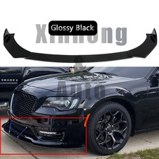 Glossy Black For Chrysler 300 2005-2020 Front...