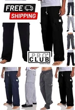 Pro Club Cargo Fleece Heavyweight Sweatpants Premium Warmth & Durability