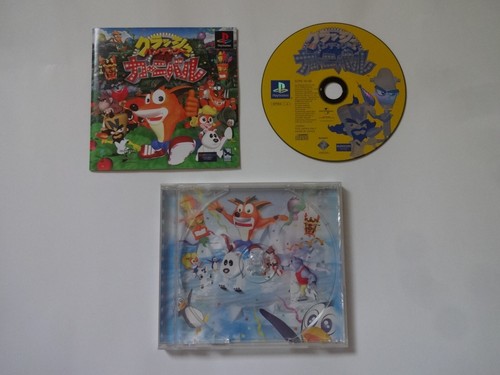 CRASH BANDICOOT CARNIVAL Sony PlayStation 1 PS1 SCPS-10140 w/Manual NTSC-J Japan