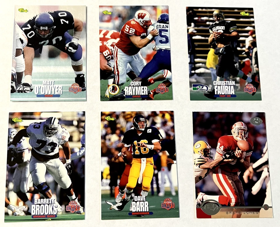 1995 Classic Games 1995 Draft Rookie Card NFL #65 Matt O'Dwyer New York Jets - Image 3 of 4