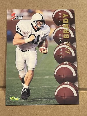 1995 CLASSIC 5 SPORT - KYLE BRADY PENN STATE / JETS ROOKIE #51 | eBay