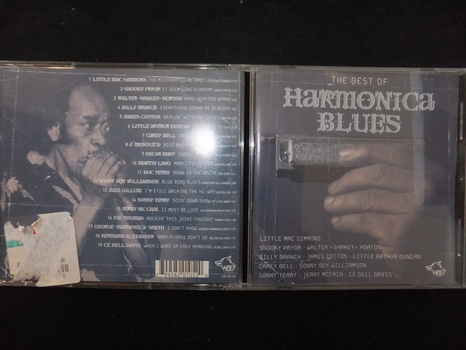 CD THE BEST OF HARMONICA BLUES / - Photo 1/1
