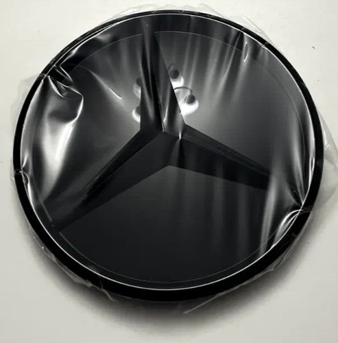 Mercedes-Benz Black Raised Grille Star Emblem W177 W205 W247 A1778884200 2018-23 - Picture 6 of 14