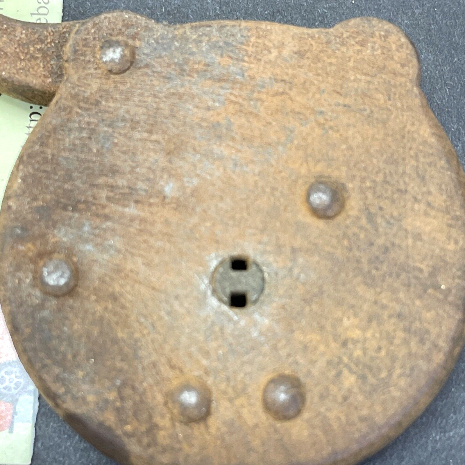 Vintage Safe Six Lever Padlock, Made In USA, Open But No Key, Free US Ship