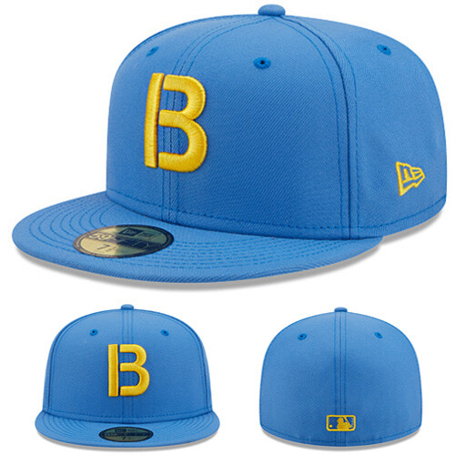 New Era Boston Red Sox Passformmütze MLB City Connect hellblaue Kappe - Bild 1 von 8