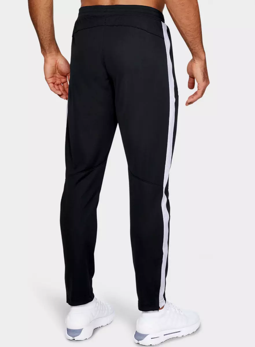 Under Armour Men's UA Sportstyle Pique Black Pants -M, XL, XXL-  #1313201-001