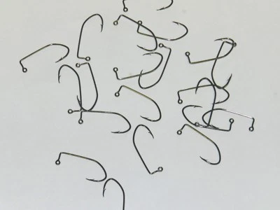 100 EAGLE CLAW BLACK CHROME LIL NASTY JIG HOOKS 500BP DO IT Mold Sz #4/0 to 10