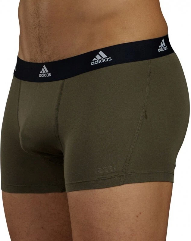 ADIDAS BOXER TAILLE M ACTIVE FLEX COTON COULEUR VERT - Photo 1/3