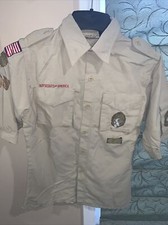 Boy Scout BSA UNIFORM SHIRT New Style Youth Large Short Sleeve R29