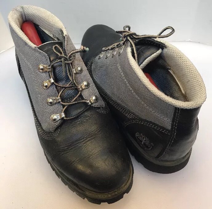 Timberland Waterproof Campsite Boots Men\'s 9M 13049 Two-Toned Black with‎ Gray Timberland Waterproof Campsite Boots Men main image 3