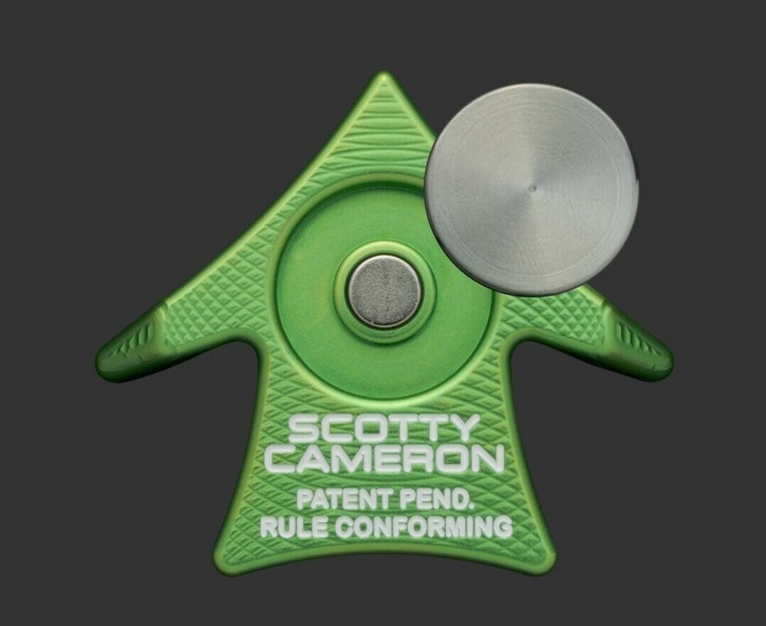 Scotty Cameron Golf Aero Alignment Tool Misted Green Masters Scotty Cameron Golf Aero Alignment Tool Misted Green Masters