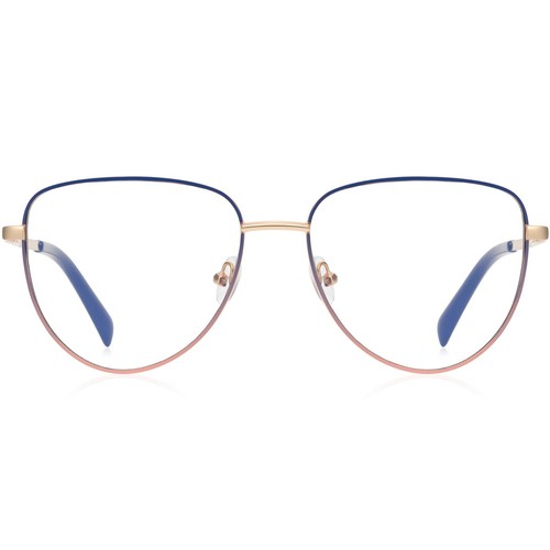 Gafas de aviador para hombres mujeres delgadas de metal marcos bisagra de resorte tortuga - Imagen 9 de 20