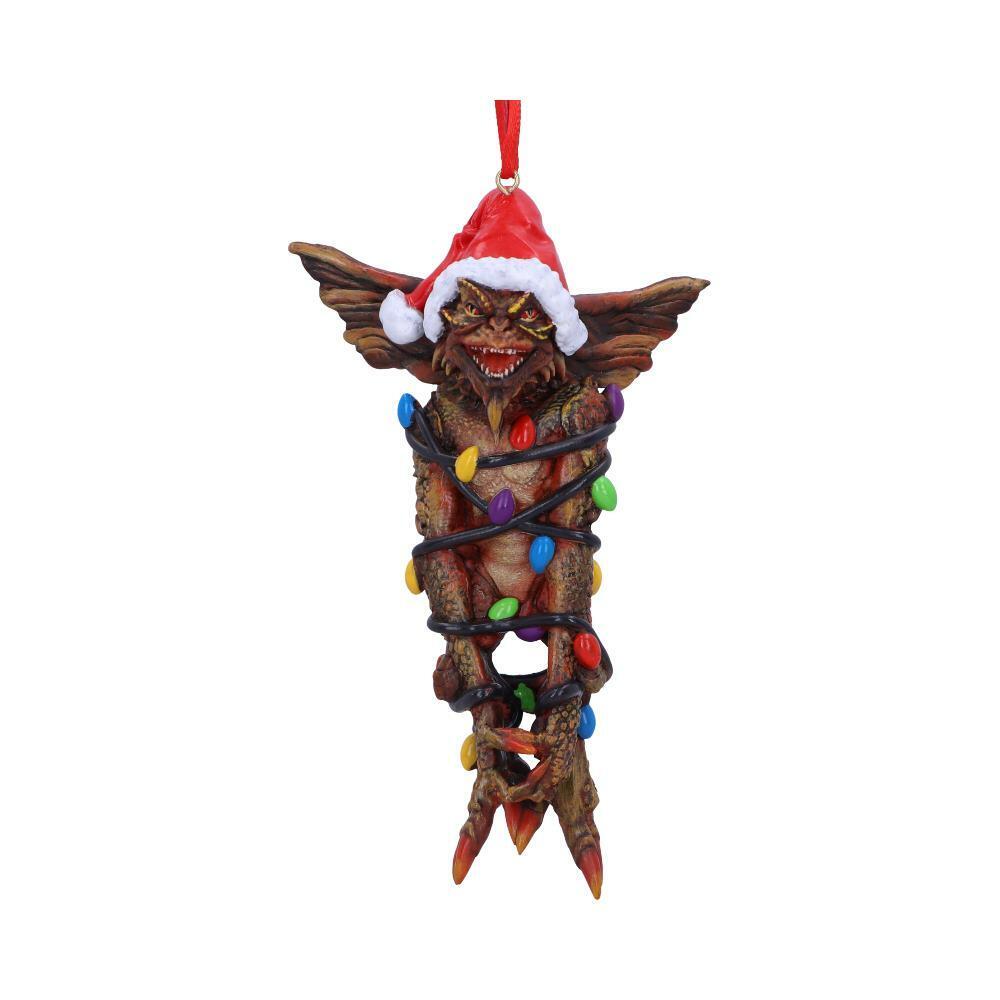 Gremlins Mohawk in Fairy Lights Hanging Ornament by Nemesis Now