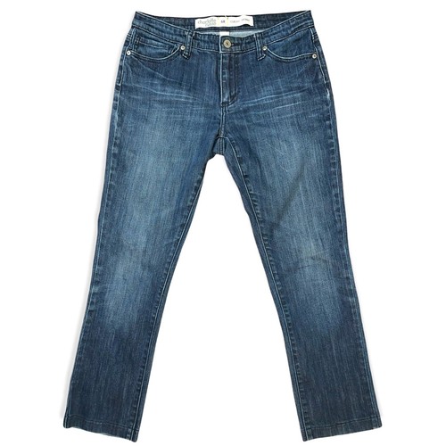 CHARLOTTE RUSSE Jeans Women's Size 6R Classic Skinny Whiskered Dark Wash Denim - Picture 2 of 9