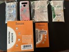 Variety Lot of Screen Protectors (13 in Total) + 2 Phone Cases