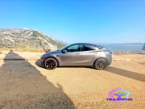 Cerchi Copriruota Set 4 Turbine per Tesla Y 19 pollici Nero Opaco - Foto 3 di 8