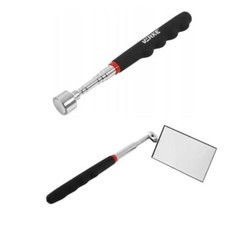 Set Calamita Telescopica  Specchietto Ispezione Allungabile Per Officina
