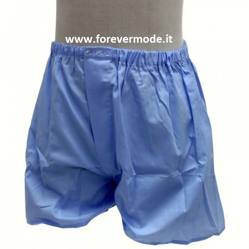 Boxer Hombre Americanino de Algodón Mercerizado con Abertura Botón Art  Americano | eBay