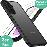 HüLle + 2X Schutzglas FüR Samsung Galaxy A36 5G Panzerfolie Display Case Full 9H