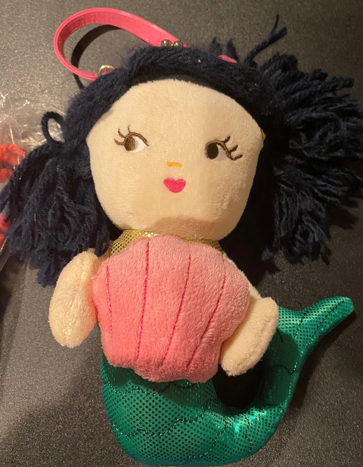 Gymboree лот из 3 русалки монета сумочки плюшевый, новый с Ярлыками и подержанный - Изображение 4 из 4