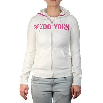Zoo York Zoo Girls Women S Zip Hoodie White Ebay