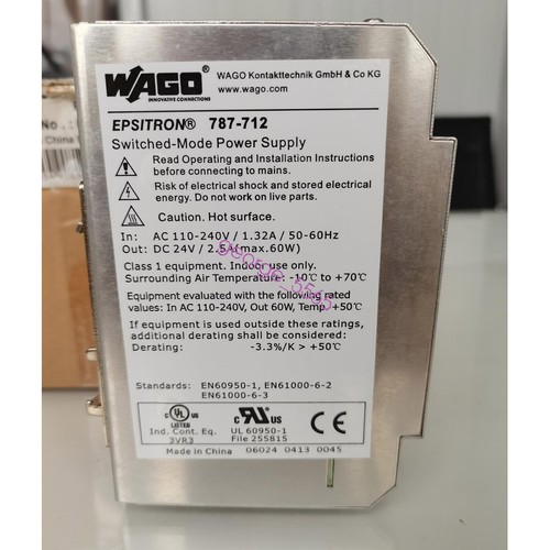 1 Stück BRANDNEU WAGO Modul 787-712 Fedex oder DHL - Bild 2 von 4