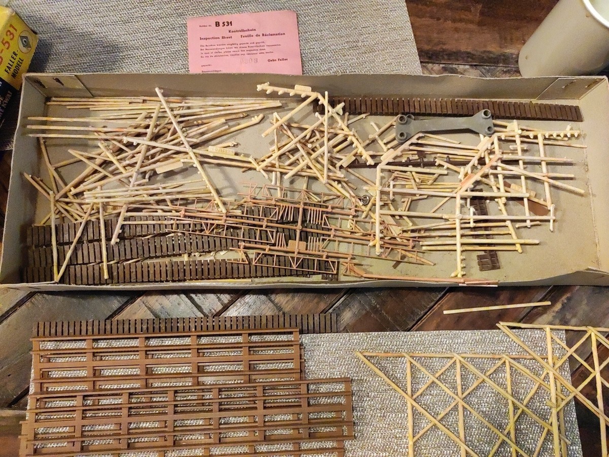 FALLER B-531 Original Modell Die Brücke am Kwai Plastik Bausatz