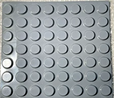 108 pcs, 3M Bumpon Rubber Bumpers Feet, Gray, 0.5" Wide x 0.14" Tall P/N SJ6112