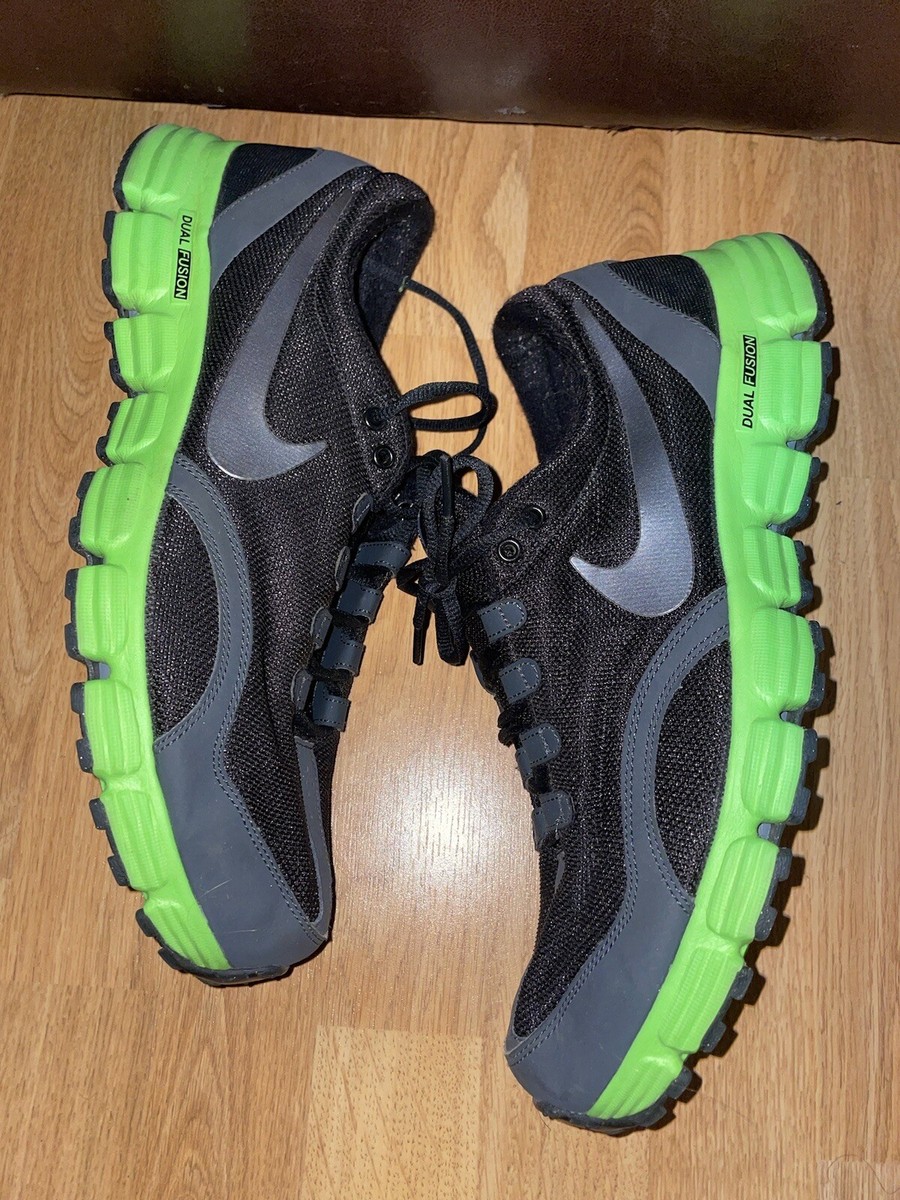 Sz 14 Mens Nike Running Shoes Neon Green/Black | eBay display picture 1