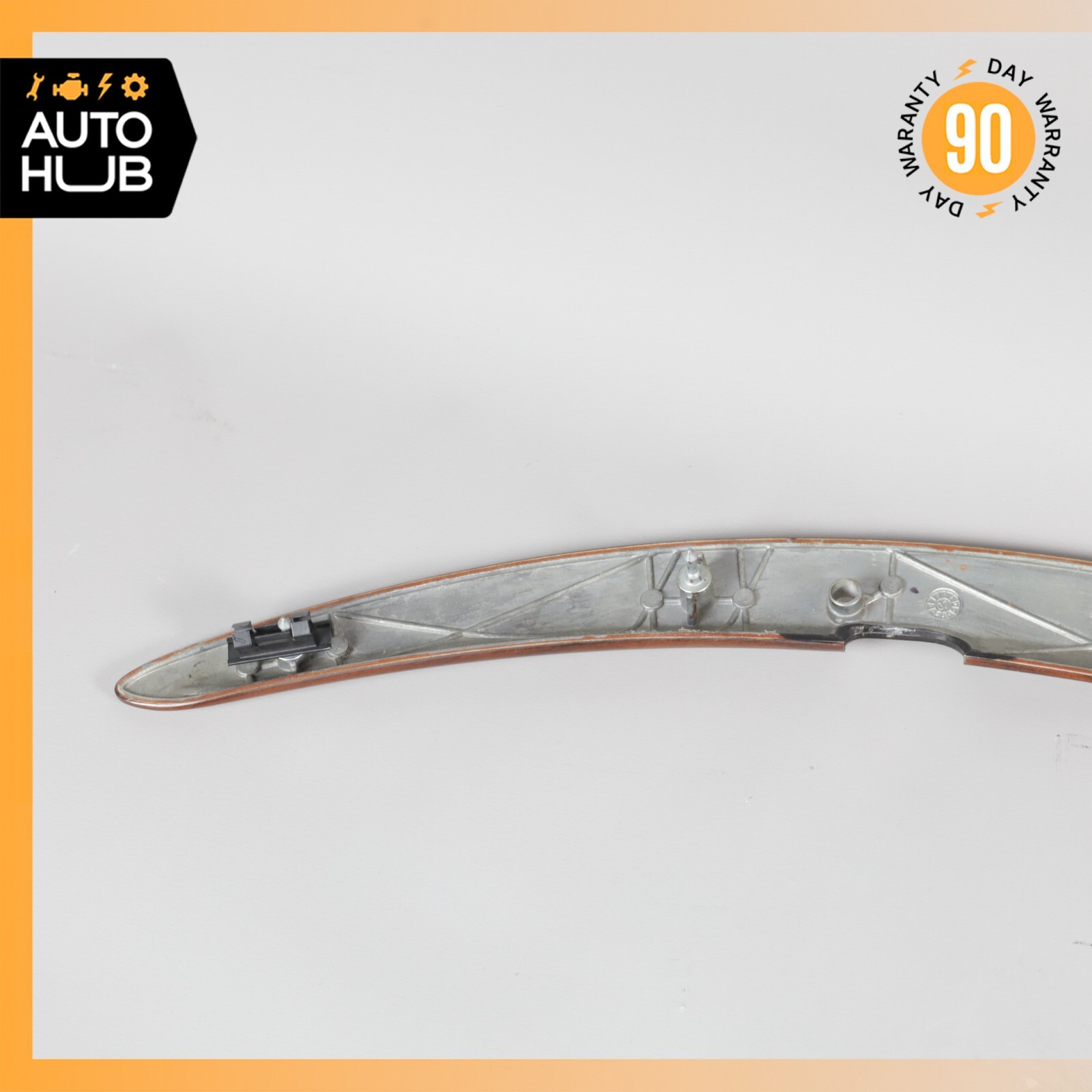 08-19 Maserati GranTurismo M145 Front Left Driver Side Door Panel Trim Wood OEM