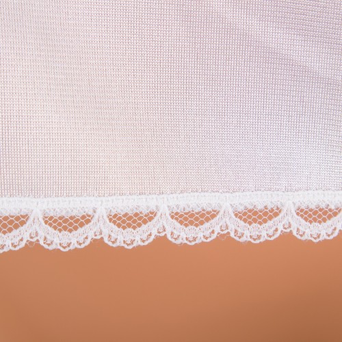 ASHLEY TAYLOR weiß seidig Nylon Cami Tank Top Spitze Oberteil Größe M - Bild 6 von 7