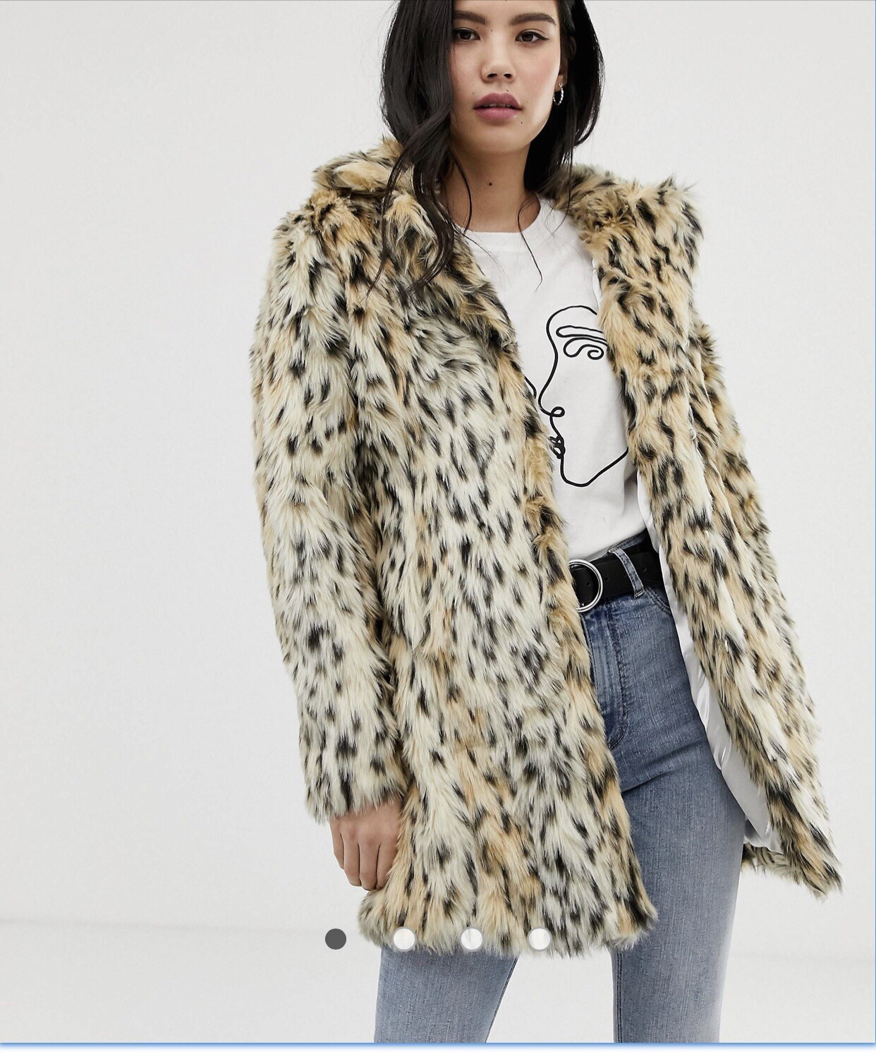 Qed London Single Breasted Aminal Print 