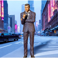 Sean Connery is James Bond Resin 3d print Unp...