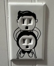 Funny Sex Electrical Outlet Sticker Decal