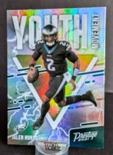 2021 Panini #YM-16 Jalen Hurts Prestige Youth Movement Rookie Card Philadelphia. rookie card picture