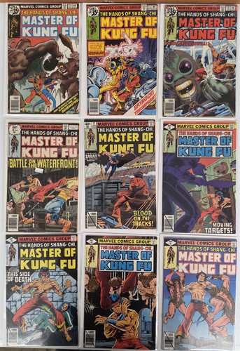 Shang-Chi, Master of Kung-Fu #15-125 Full Run Lot 29 115 1st Death Dealer VF NM - Picture 12 of 18