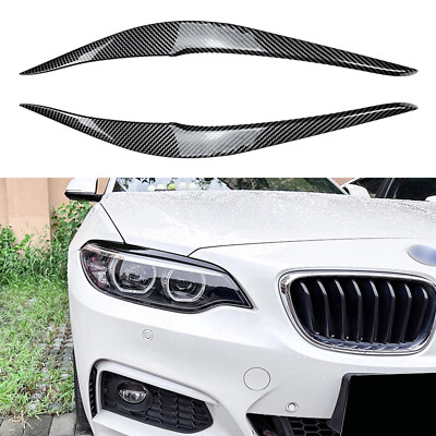 Auto Scheinwerfer Augenbrauen Augenlid Dekor Für BMW 1 2 Serie F70